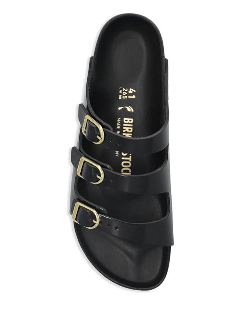 Sandali slides con fibbia BIRKENSTOCK | 1029385SHINE BLACK
